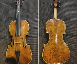 手工小提琴製作，完成自己手做小提琴